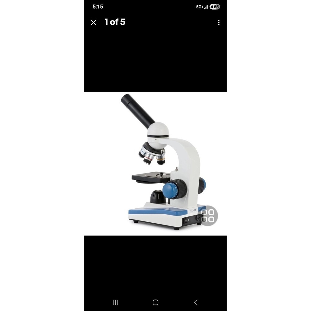 AmScope M150C 40x-1000x Portable Student Compound Microscope w/Mechanical Stage